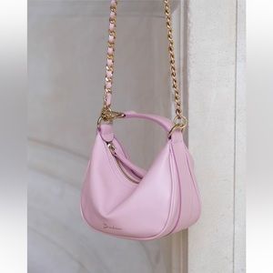 ✨NWT! Baubeau Paris Leather Pink Bag